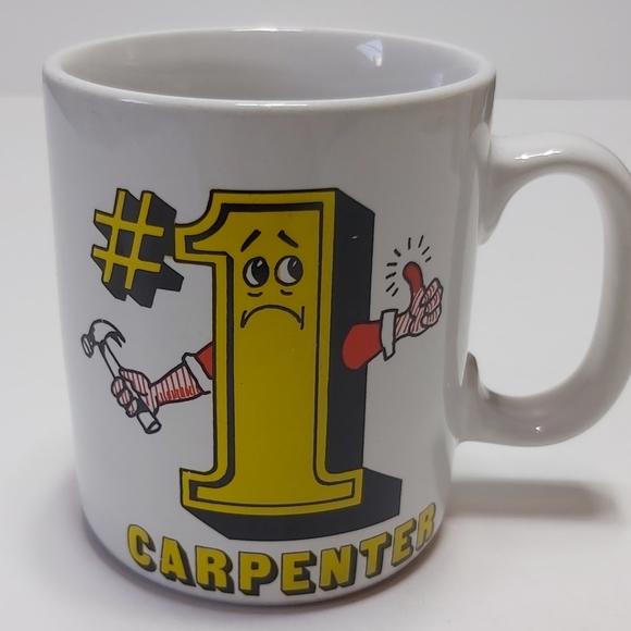 #1 carpenter mug - Picture 1 of 3